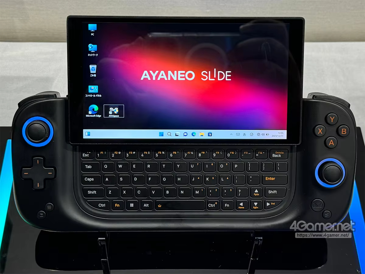 In stock, AYANEO SLIDE: Full Keyboard Slide 7840U Handheld |6" 1080P IPS floating Screen |46.2Wh Battery | Hall Joystick&Trigger