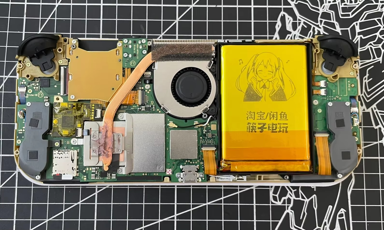 for Switch Lite large battery 5200 mAh Perfect non-destructive modification of Switch Lite large battery, details are explained