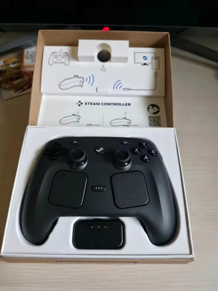 Original Brand New Steam Gamepad Steam Controller with Touchpad Motion Control Official Wireless Controller Dual Touch Version！