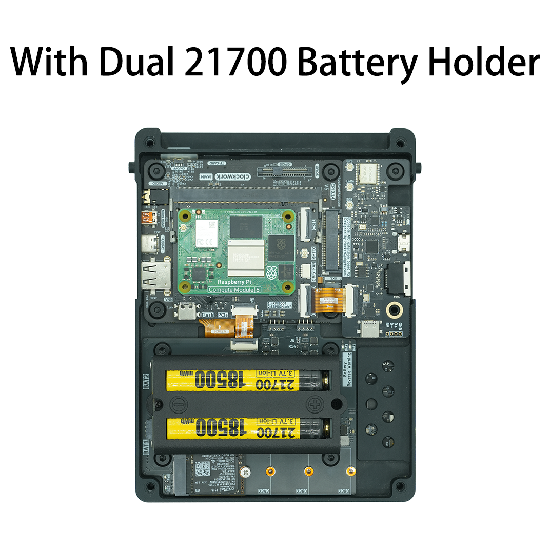  New NVMe Battery Board for uConsole, 21700/18650 Battery Holder, Portable Power Supply Module