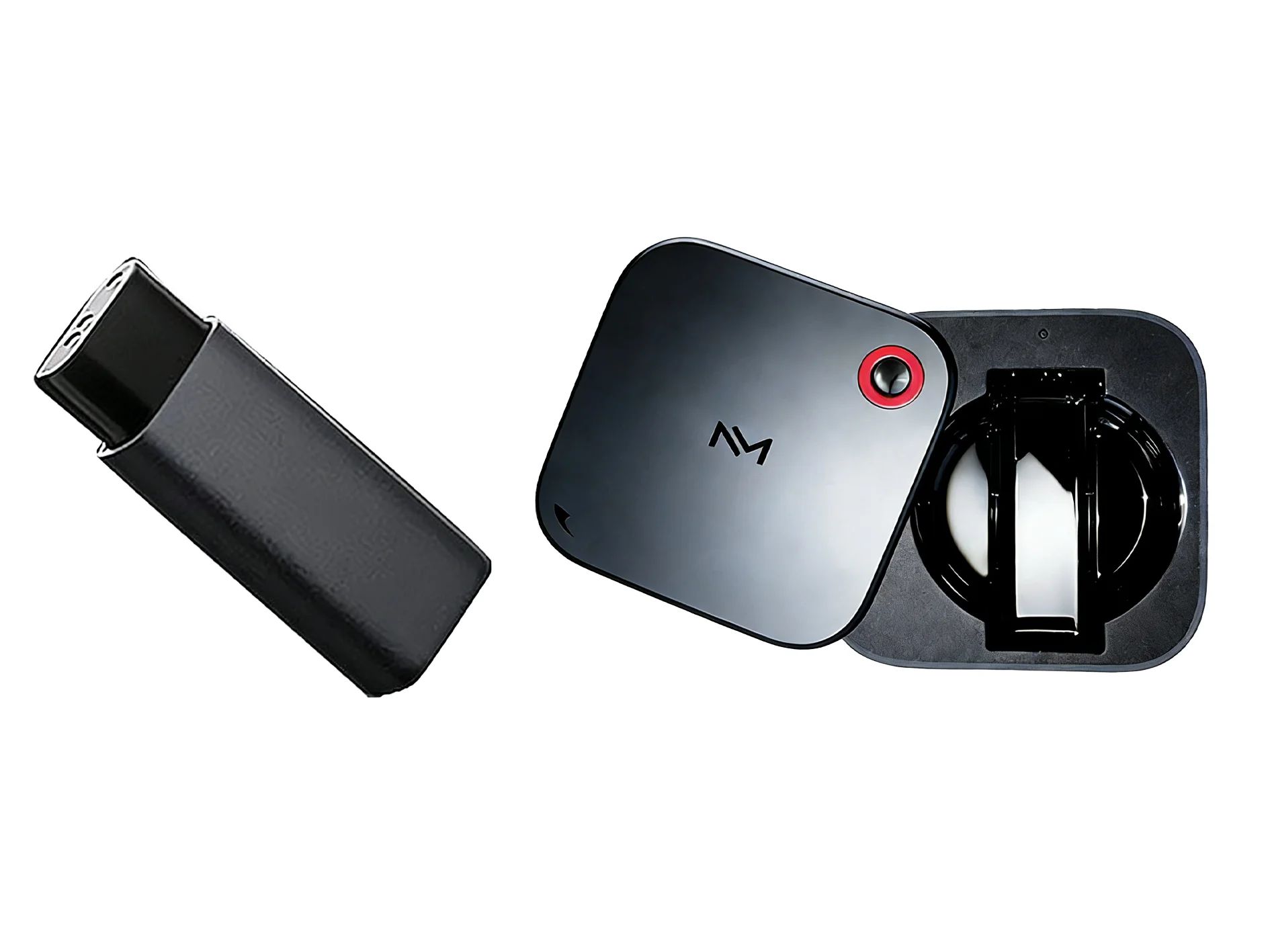 Smart AI Display Glasses Exclusive Accessories: Charging Case, Replace Battery for INMO GO3 Glasses