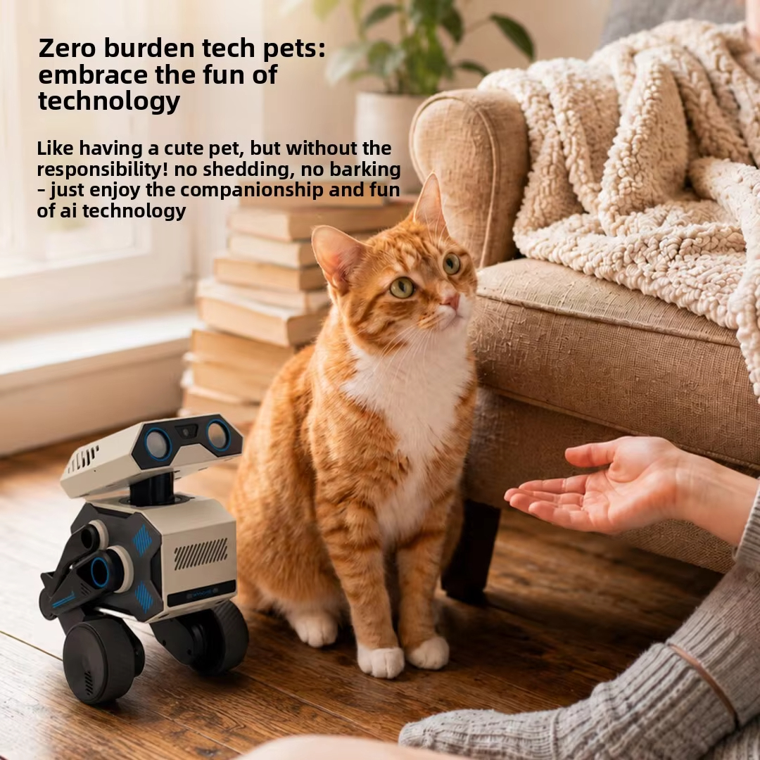 WYNDME 01 Pro Intelligent AI Companion Robot Action Language Interaction With Voiceprint Recognition & Remote Monitoring AI Toys