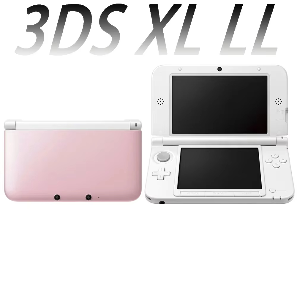Original 3DS XL LL Game Console - pink