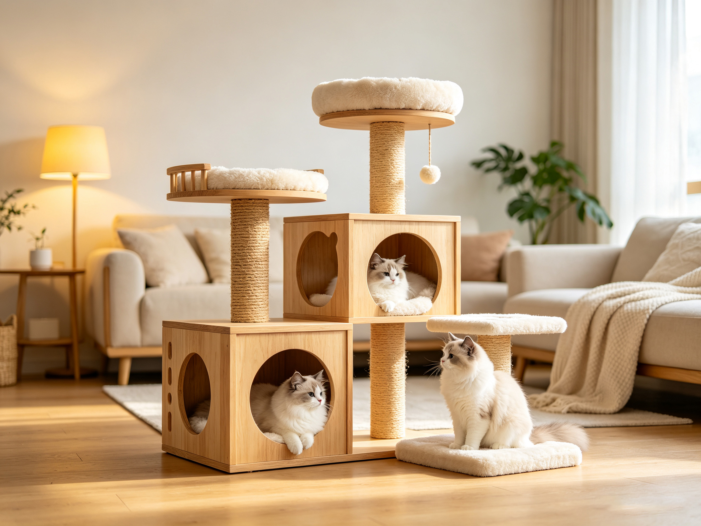 The Ultimate Guide to Premium Cat Tree Materials: Why Quality Matters for Feline Health & Home Durability