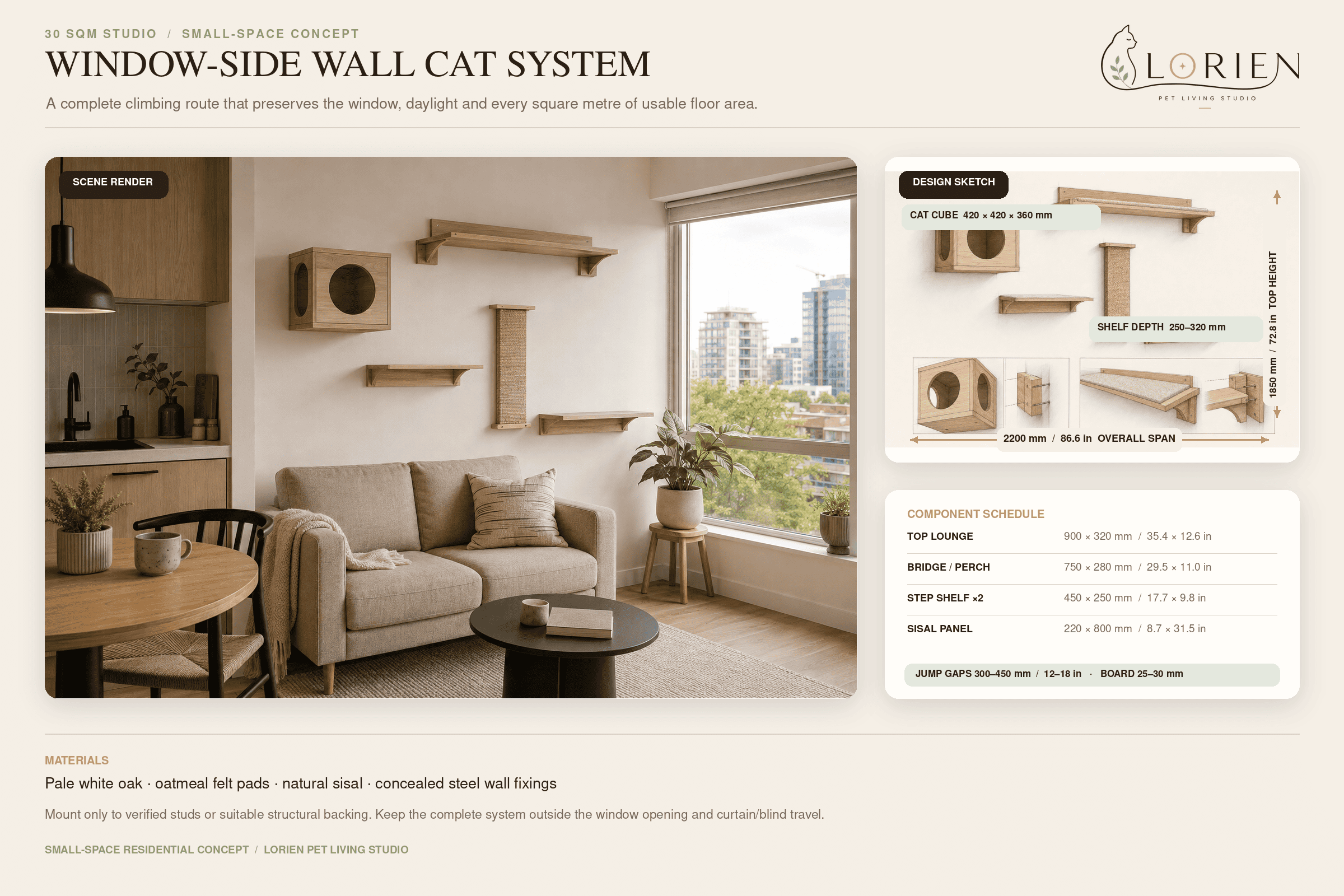 Wall-mounted System
