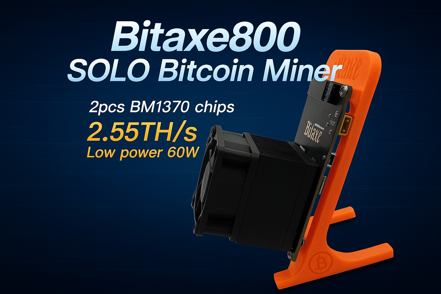 New Release | Bitaxe 800 — A More Powerful, More Energy-Efficient Solo Miner