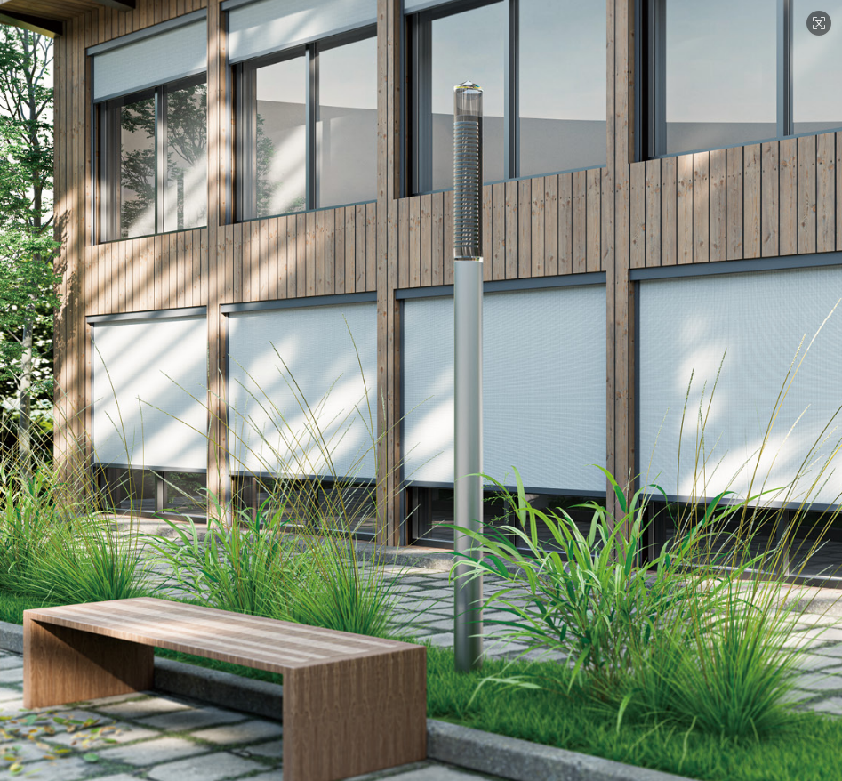 Smart Sunshade Windproof Roller Blind