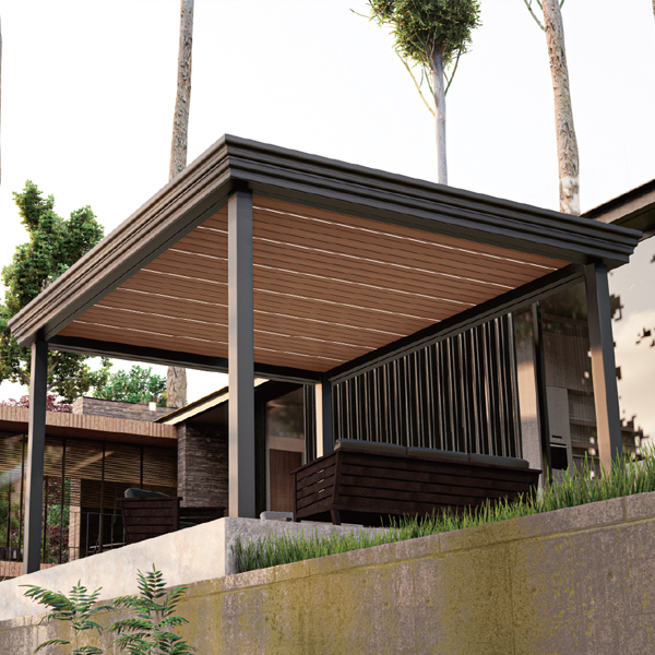 250 Series Heavy Duty Louvered Pergola