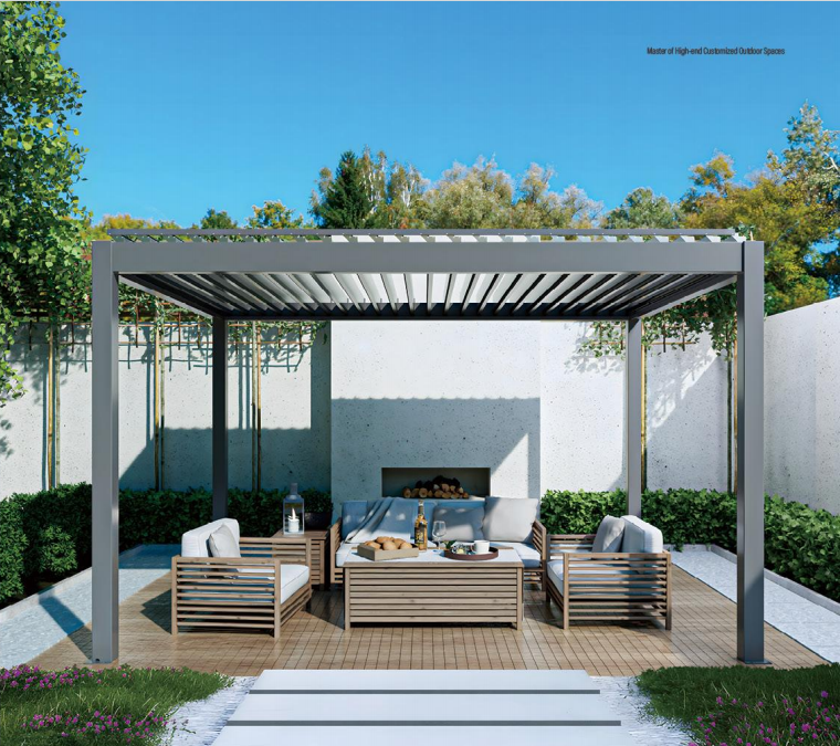 175 Series Louvered Pergola
