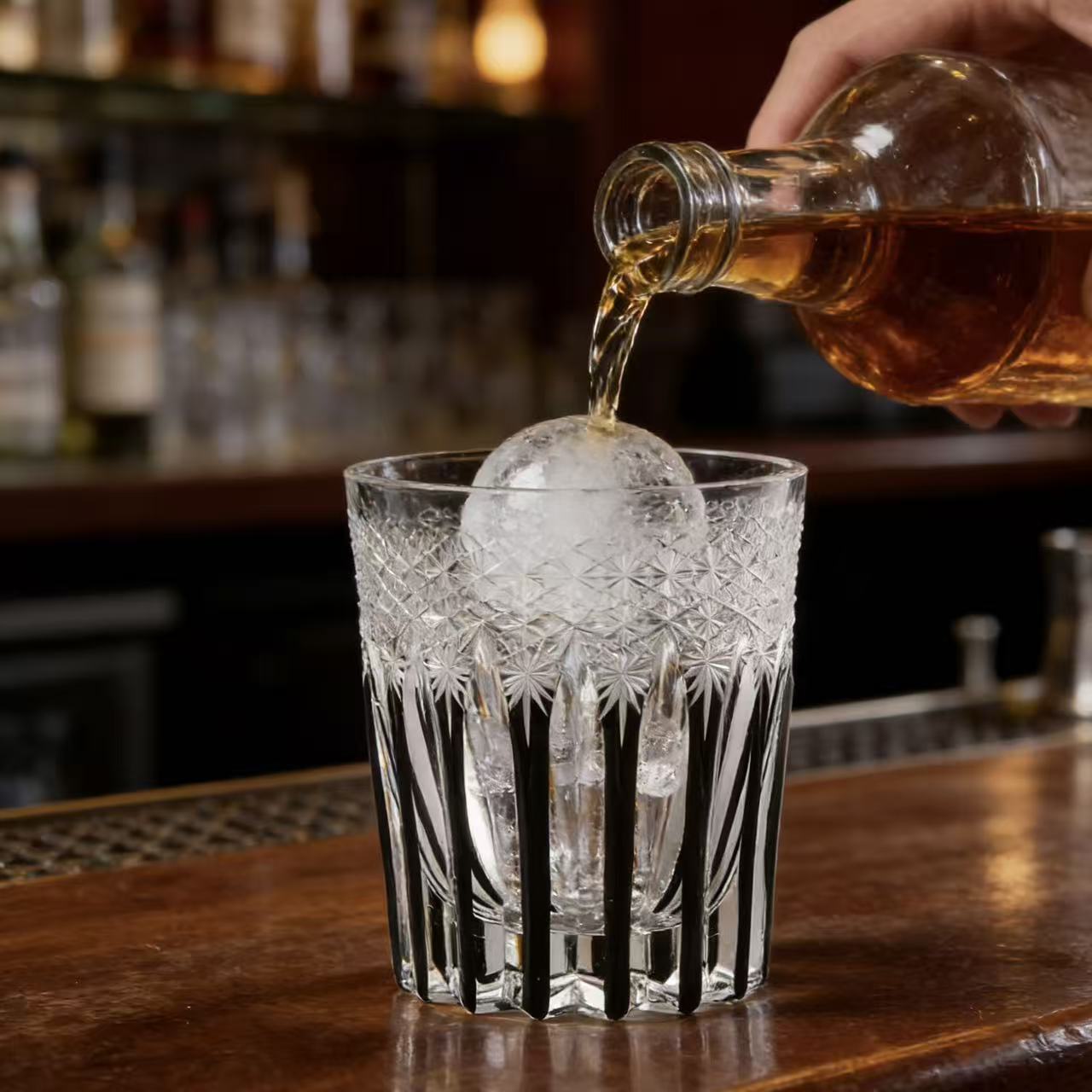 Clear Star Web Edo Kiriko Crystal Glass | Luxury Handmade Gift 