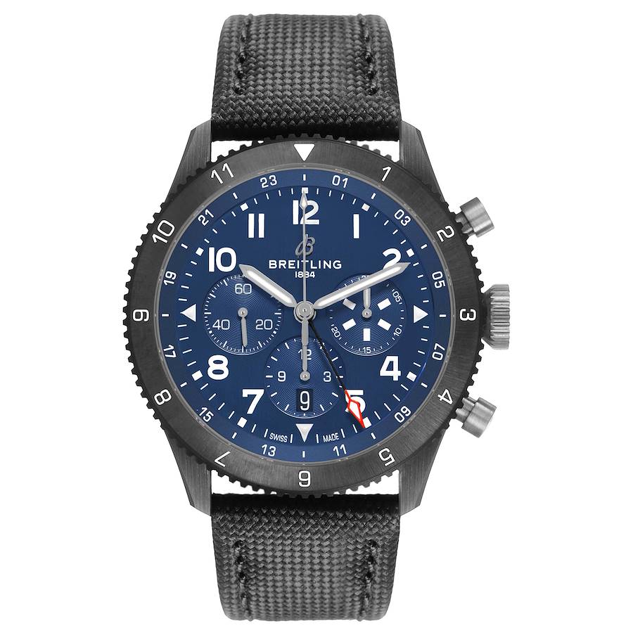 Replica Breitling Super AVI B04 Chronograph GMT 46 Ceramic Mens Watch SB0445