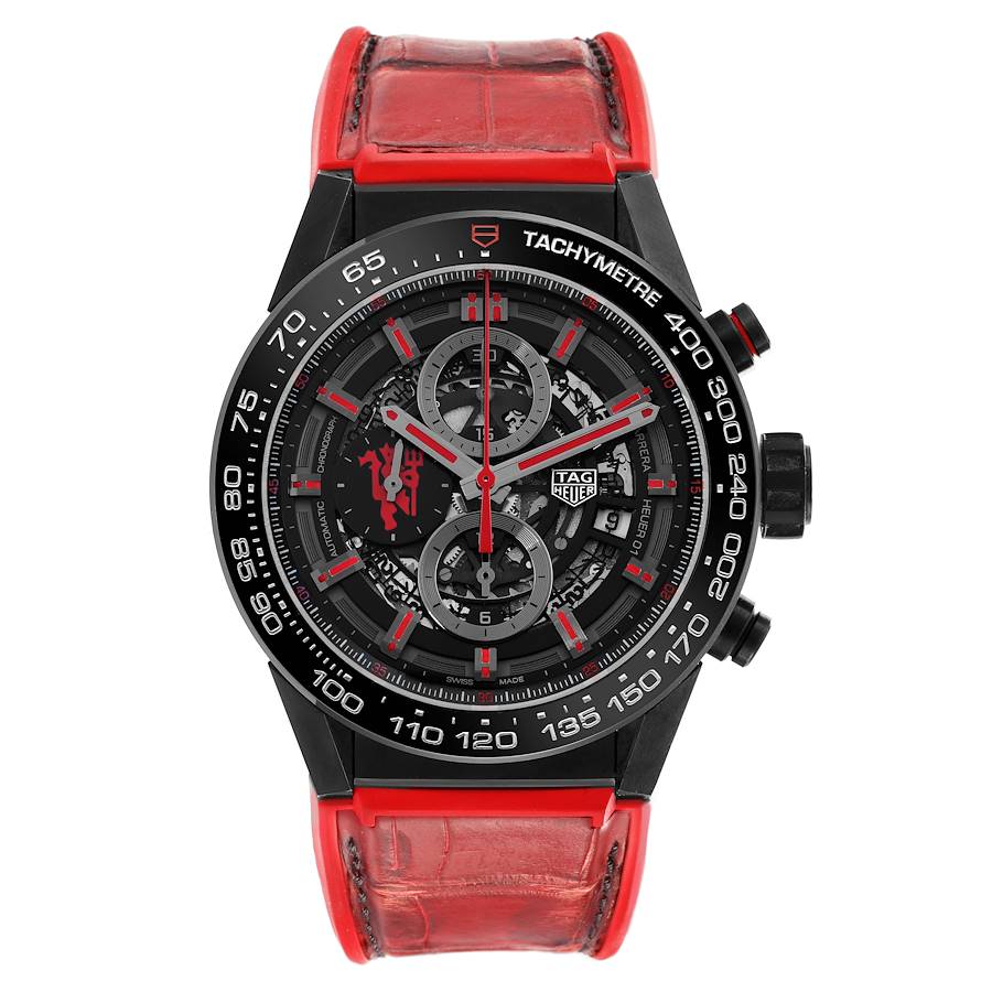 Replica Tag Heuer Carrera Manchester United LE Steel Mens Watch CAR2A1J