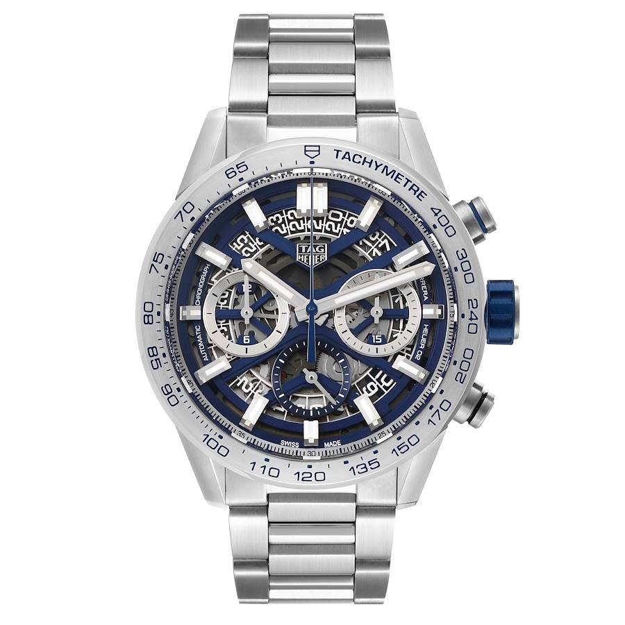Replica Tag Heuer Carrera Skeleton Dial Limited Edition Steel Mens Watch CBG2019