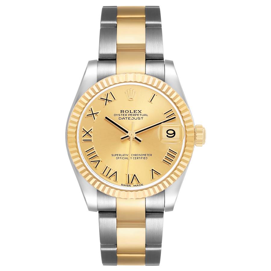 Replica Rolex Datejust Midsize 31 Steel Yellow Gold Ladies Watch 178273