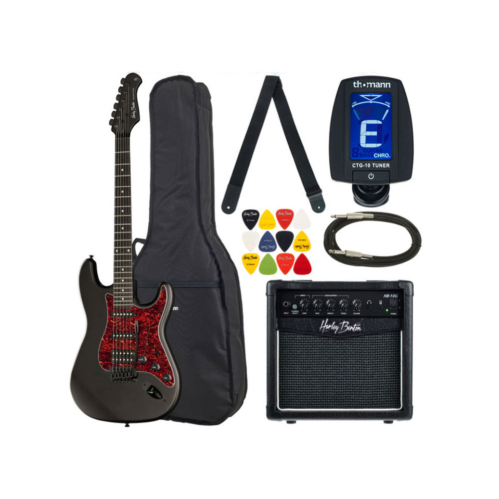 Harley Benton ST-20HSS Standard SBK Set