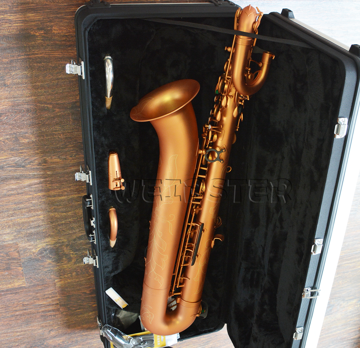Supreme series Baritone Saxophone Matte Lacquered WBS-680 Eb Bari sax Luxury Case