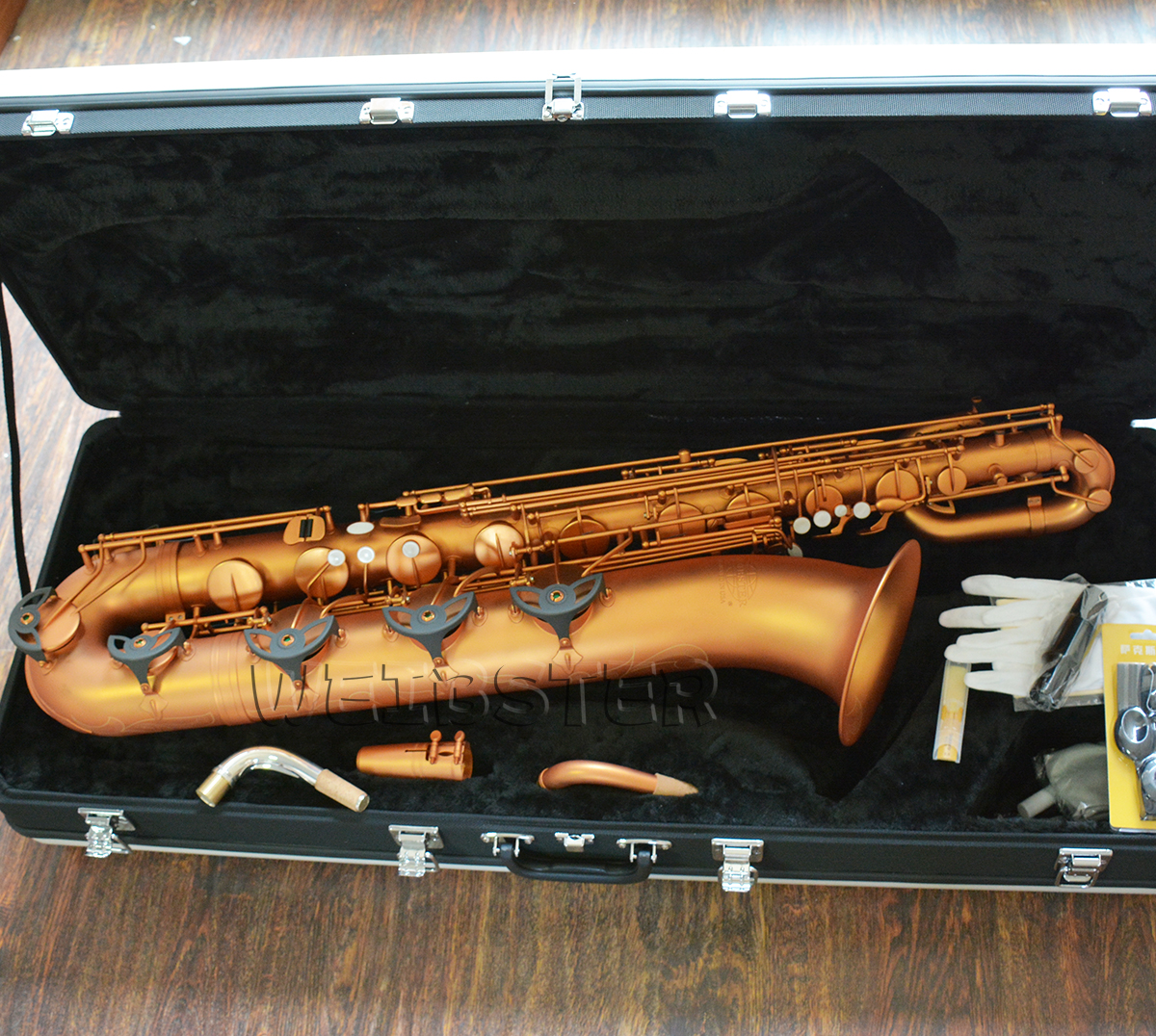 Supreme series Baritone Saxophone Matte Lacquered WBS-680 Eb Bari sax Luxury Case