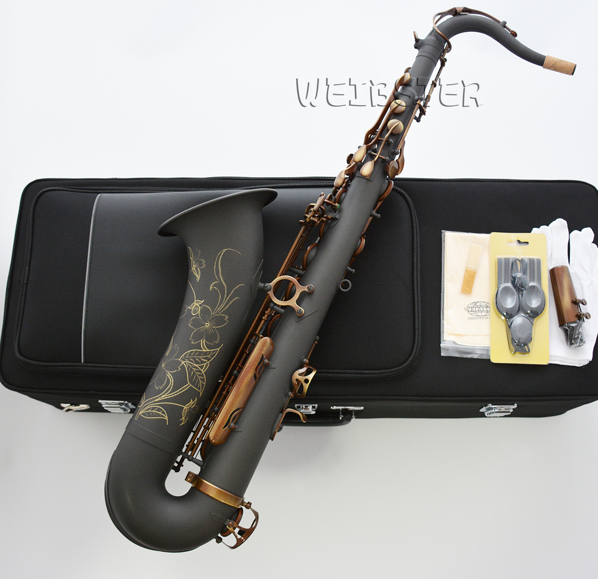 Carbon black Tenor Saxophone Reference 54 Type Sax WTS-672 FREE SHIPPING