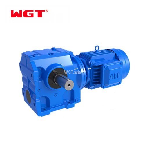 SA87/SAF87/SAZ87...Helical gear worm gear reducer (without motor)