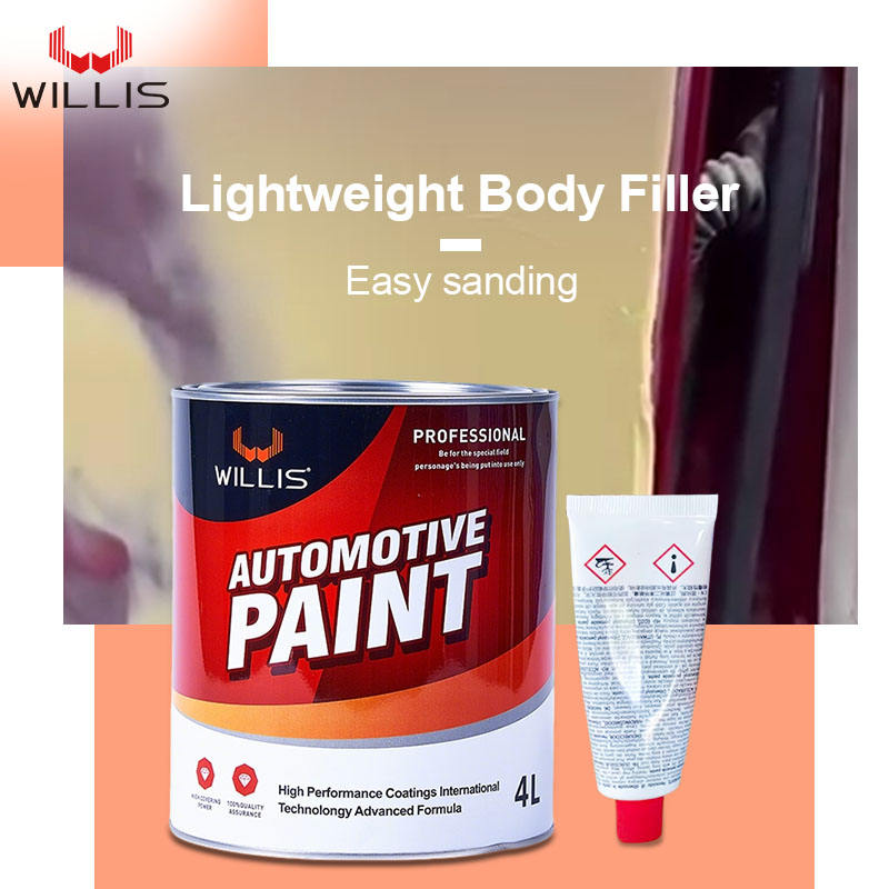 Wholesale High-quality WILLIS W60 Body Filler Auto Repair Polyester Putty &Quick-drying Easy Sanding