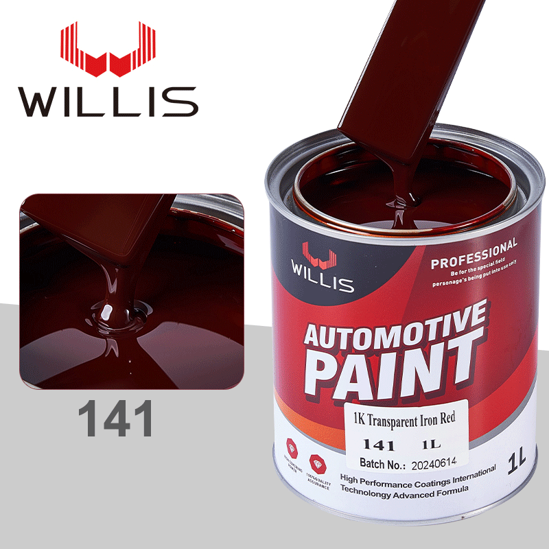 141 1K Transparent Iron Red