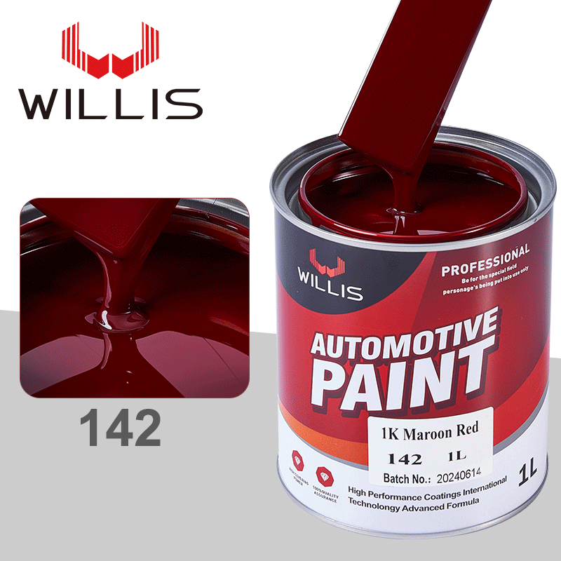 142 1K Maroon Red