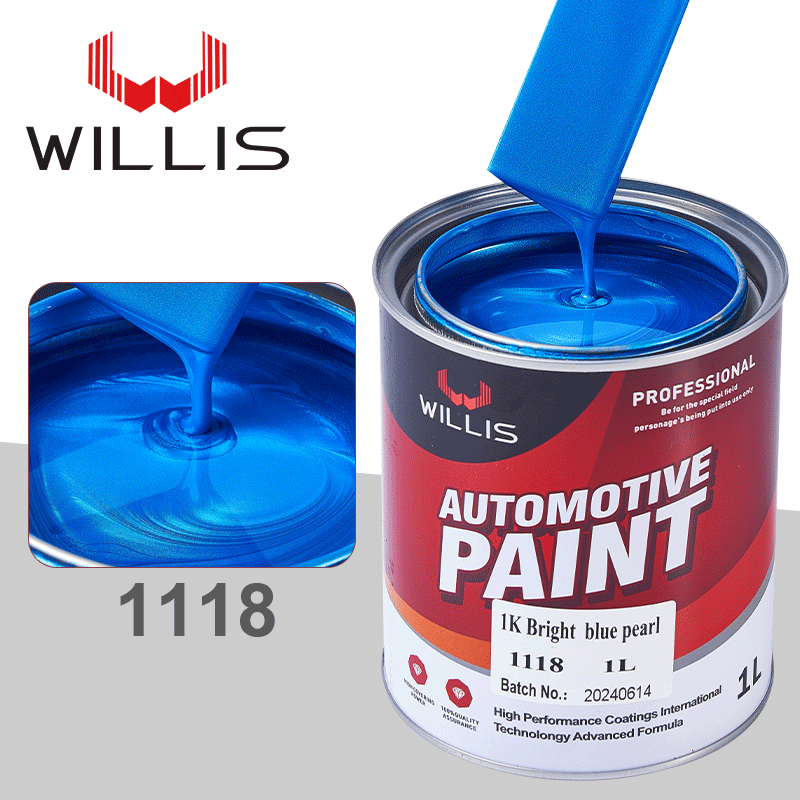 1118 1K Bright  blue pearl