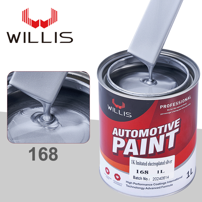 168 1K Imitated electroplated silver