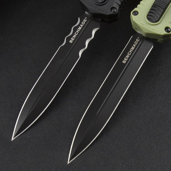 Benchmade - 3370GY Claymore OTF Straight Jump Knife