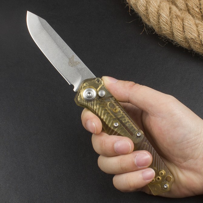 Benchmade -  8551 Side Jumping Knife PEI Handle