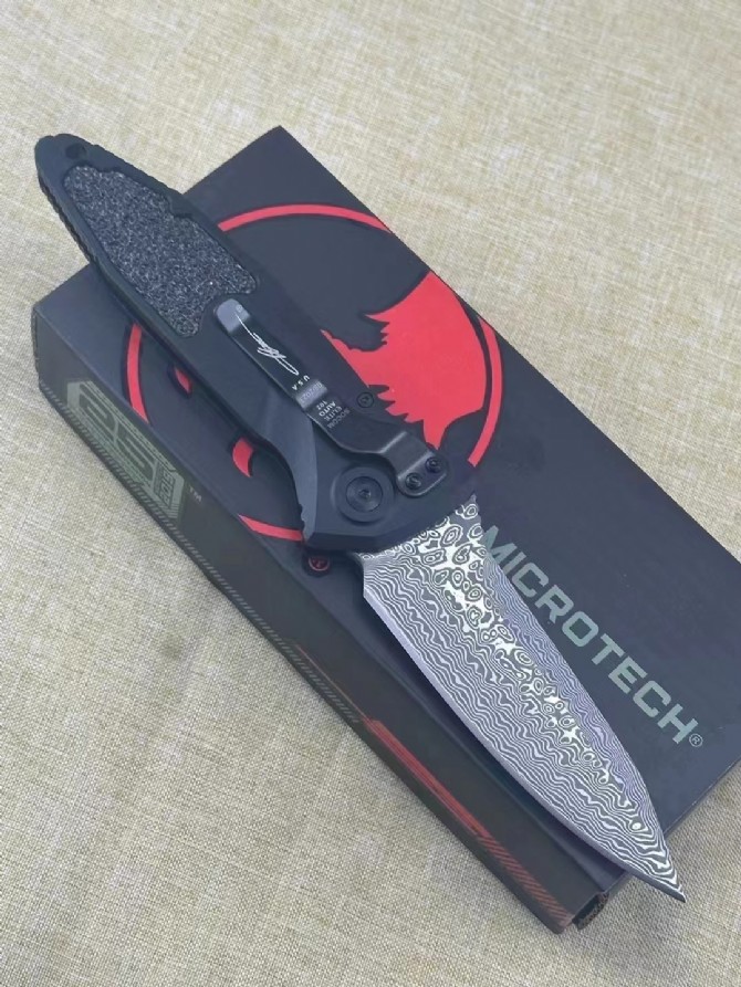 Micro Tech SEALs Damascus Edition