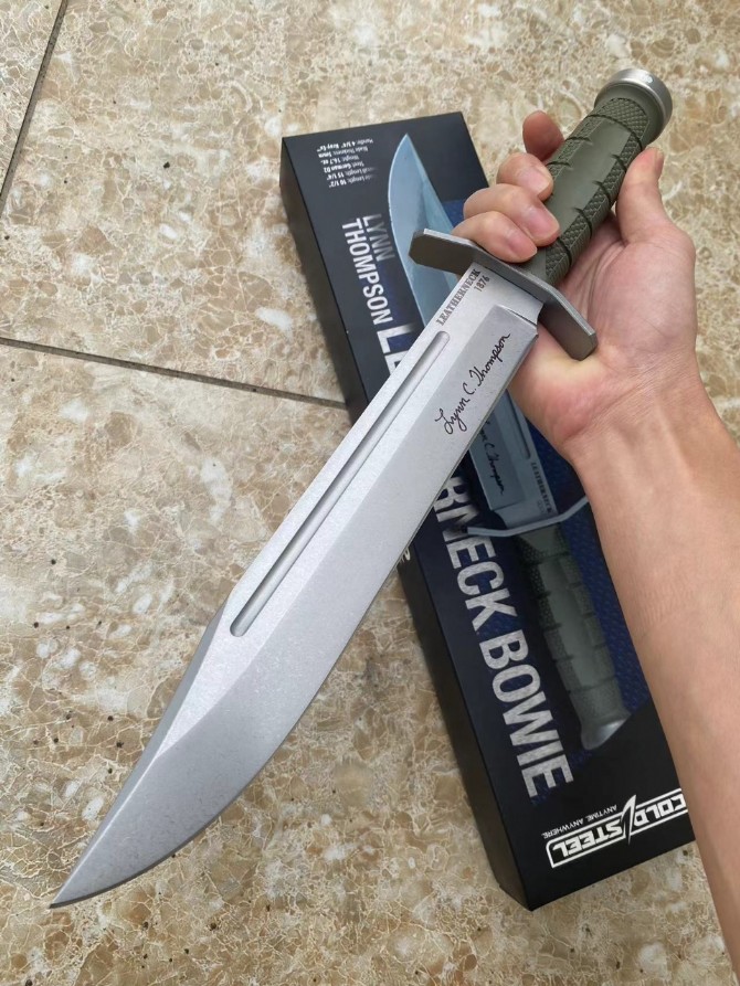 2023 New Cold Steel US Marine Corps Survival Knife - Lynn Thompson Signature Board