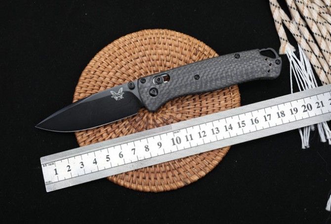BENCHMADE-Carbon Fiber 535-3 (Black Blade)