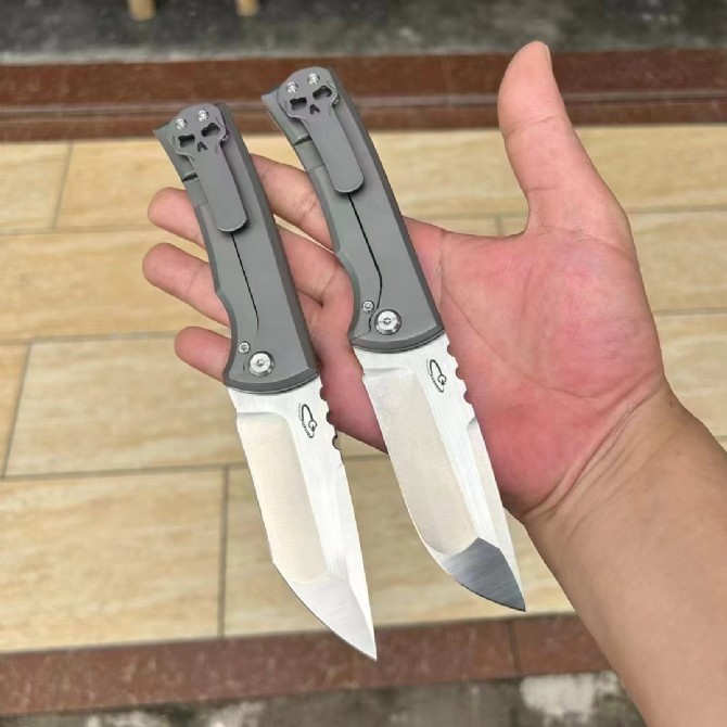 Chaves Knives  Redeemer Titanium Folding Knife