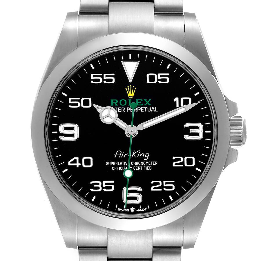Replica Rolex Oyster Perpetual Air-King Steel Mens Automatic Watch 126900 Box Card