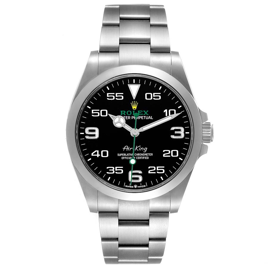 Replica Rolex Oyster Perpetual Air-King Steel Mens Automatic Watch 126900 Box Card