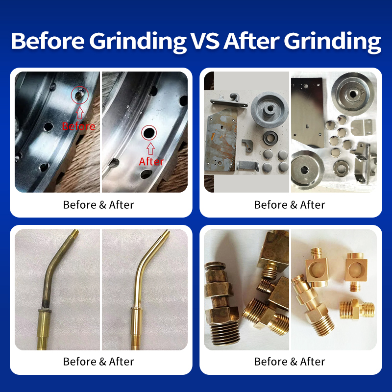 Before Grinding VS After Grinding