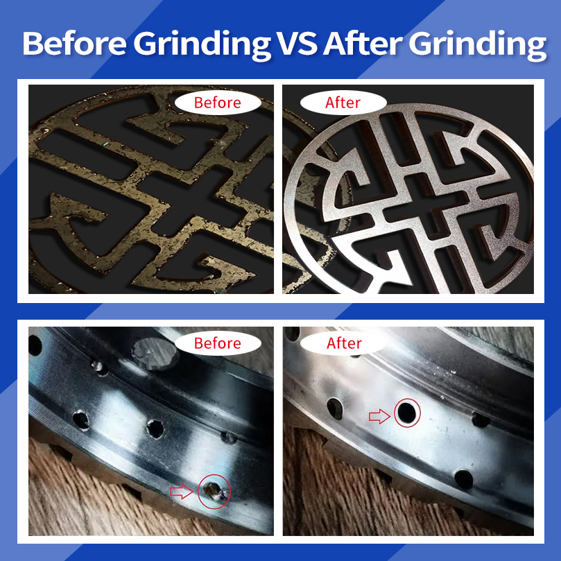 Before Grinding VS After Grinding
