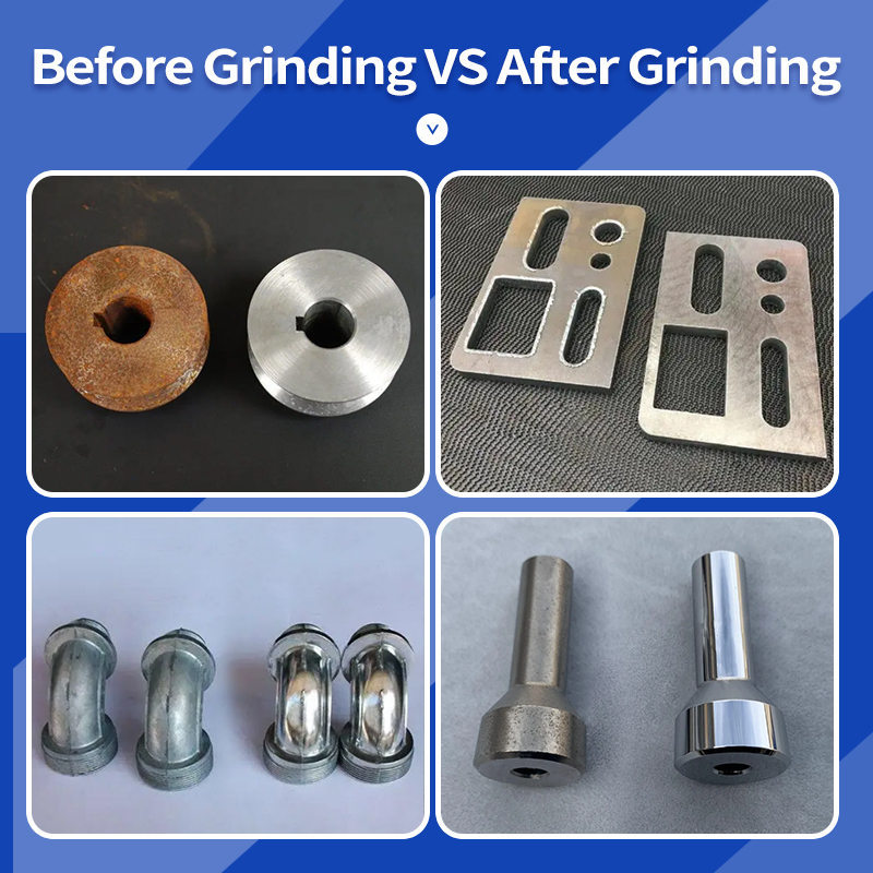 Before Grinding VS After Grinding