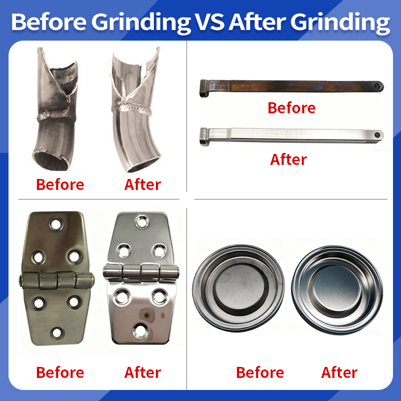 Before Grinding VS After Grinding