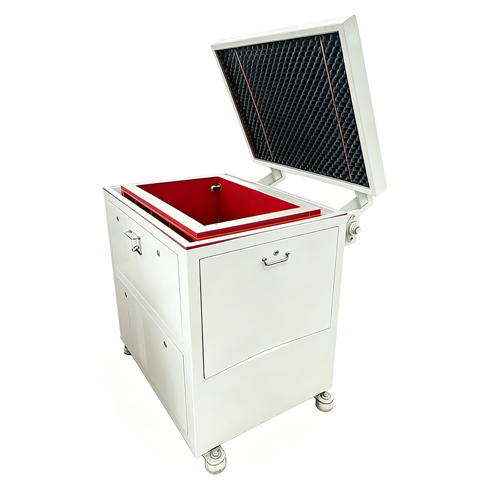 Straight Groove Soundproof Vibratory Finishing Machine