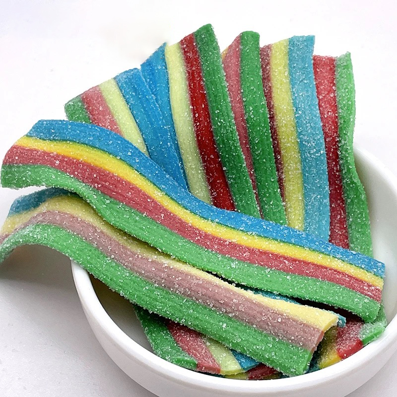 RAINBOW GELATIN GUMMY CANDY