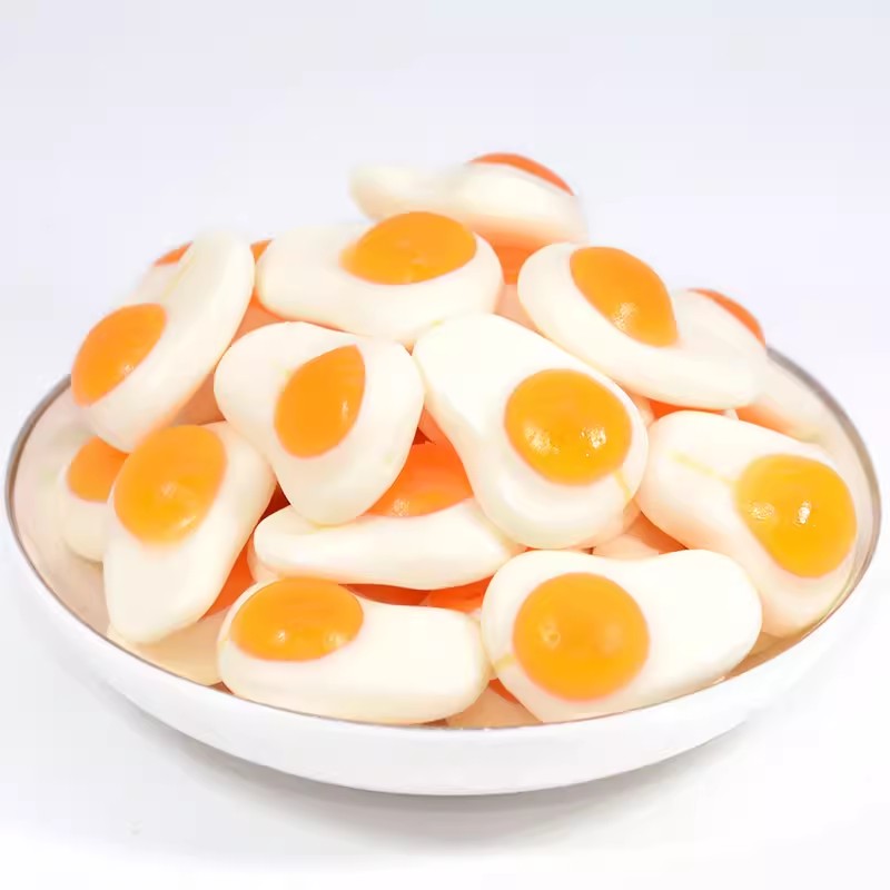 FRIED EGGS GELATIN GUMMY CANDY
