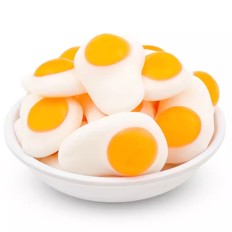 FRIED EGGS GELATIN GUMMY CANDY