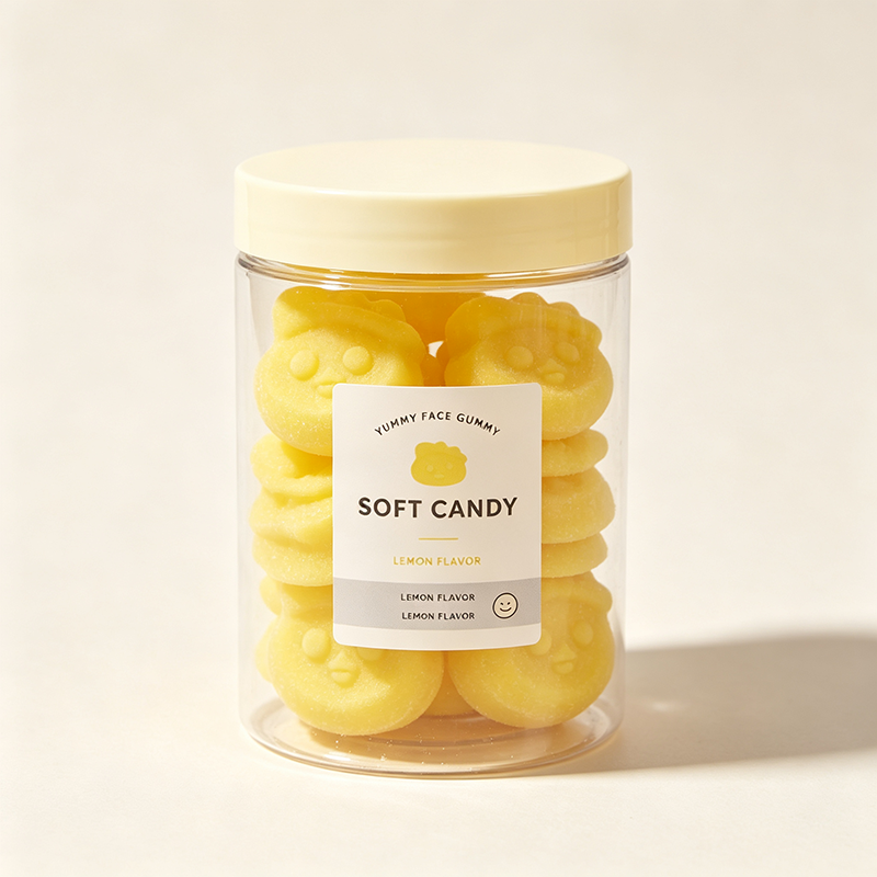 Little face gummy candy