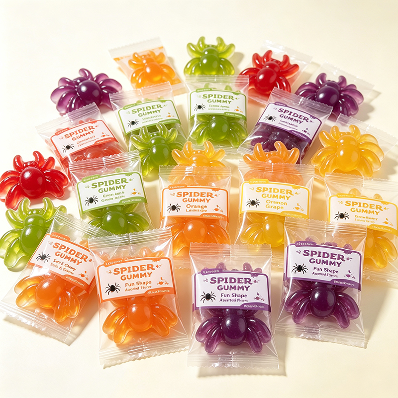 Spider-shaped Gummy Candy