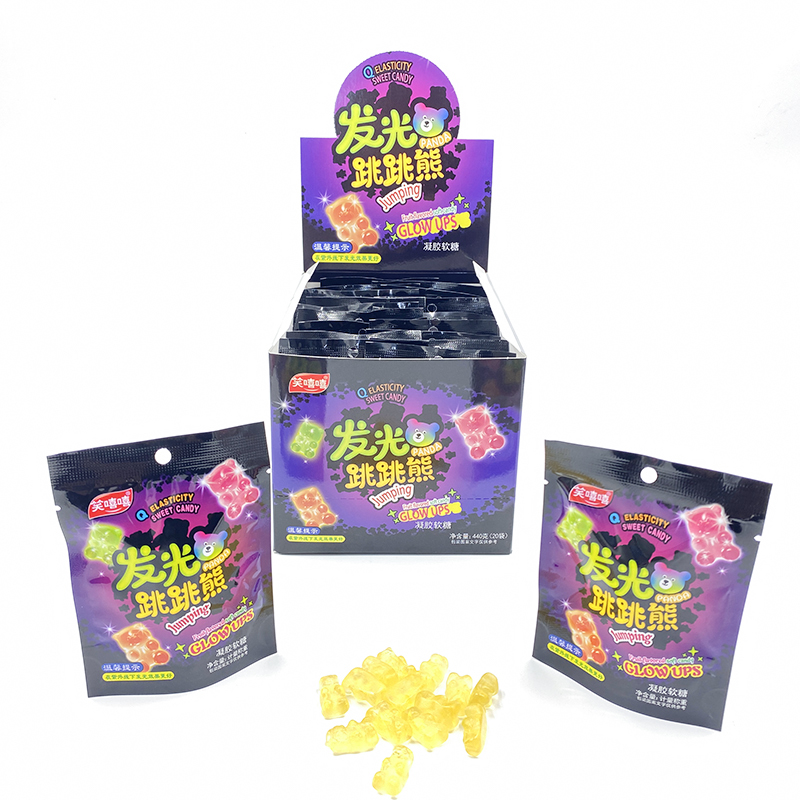 Luminous little bear gummy candy
