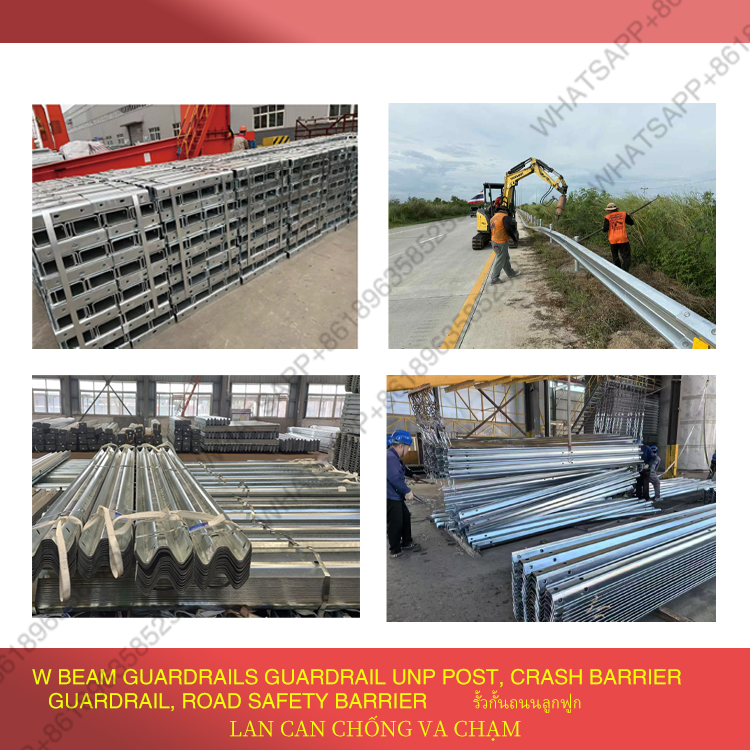 High-Speed Road Wave-Shaped Guardrail, Rural Road-Saving Spray-Coated Guardrail, Dual-Wave Three-Wave Guardrail, Wave-Shaped Gua