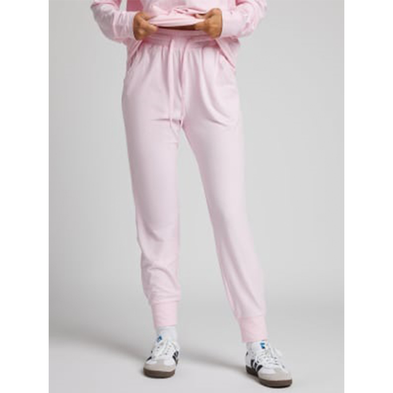 Solid color jogging pants