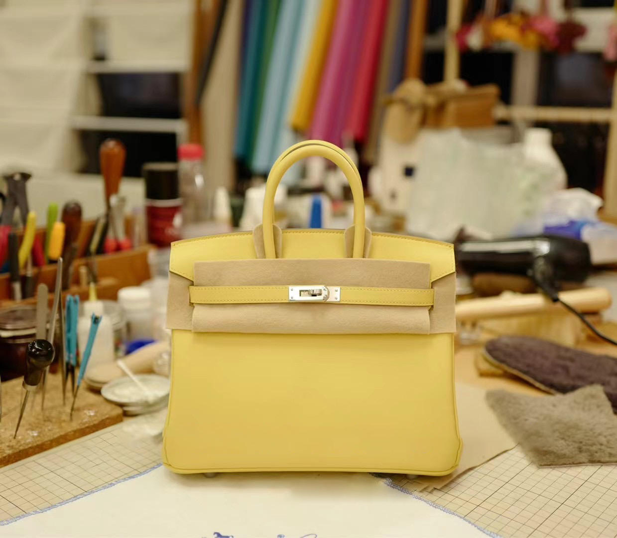 Birkin 25 OY Limoncello Swift